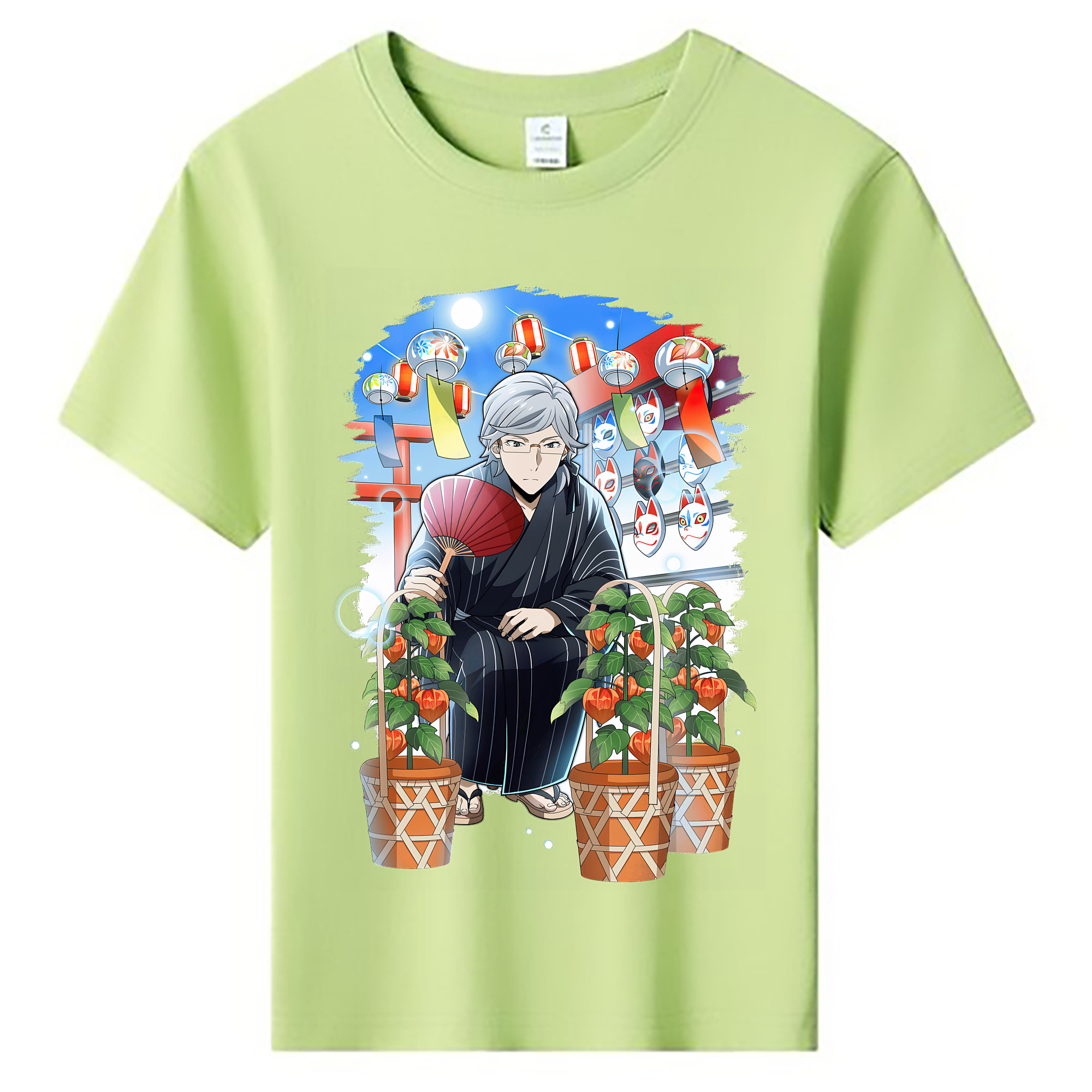 （画像用） 文豪ストレイドッグス Bungo Stray Dogs 綿100％キッズTシャツ（フロントプリント）